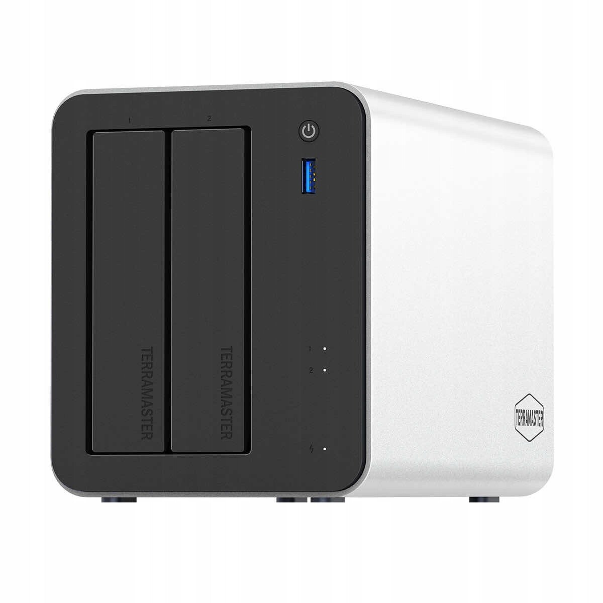 Nas TerraMaster F2-425 Plus 2x22TB, 1x1TB NVMe 2x M.2 Slot, 2x 5GbE, 8GB DDR5