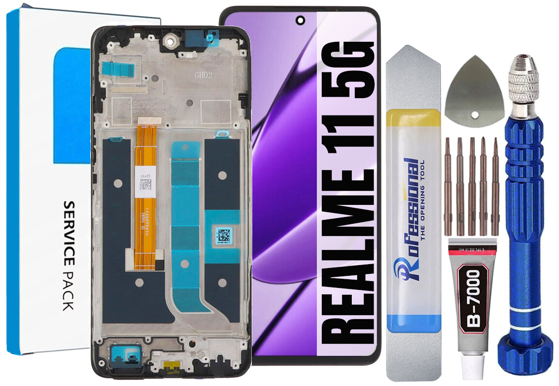 Displej Pro Realme 11 5G Originál LCD Obrazovka Rámeček