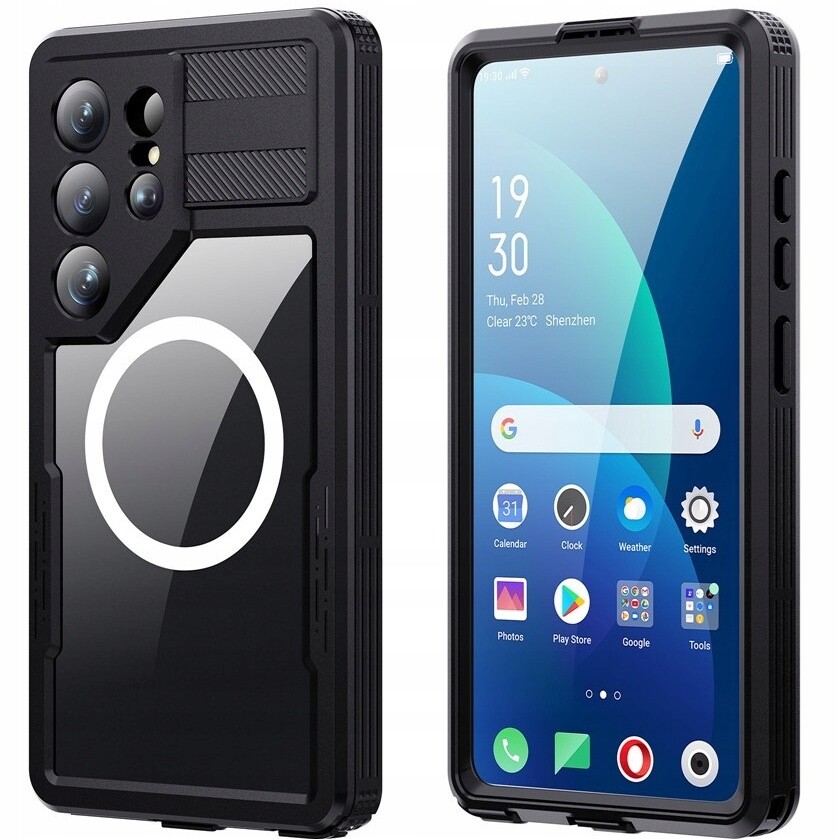 Pouzdro 360 IP68 Pro Galaxy S26 Ultra Pancerne Magsafe Vodotěsné