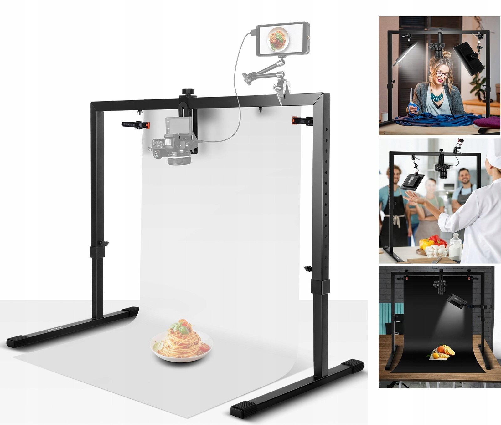 Stolní stojan Studiový rám Vlog Nosník pro záběry z hory Neewer