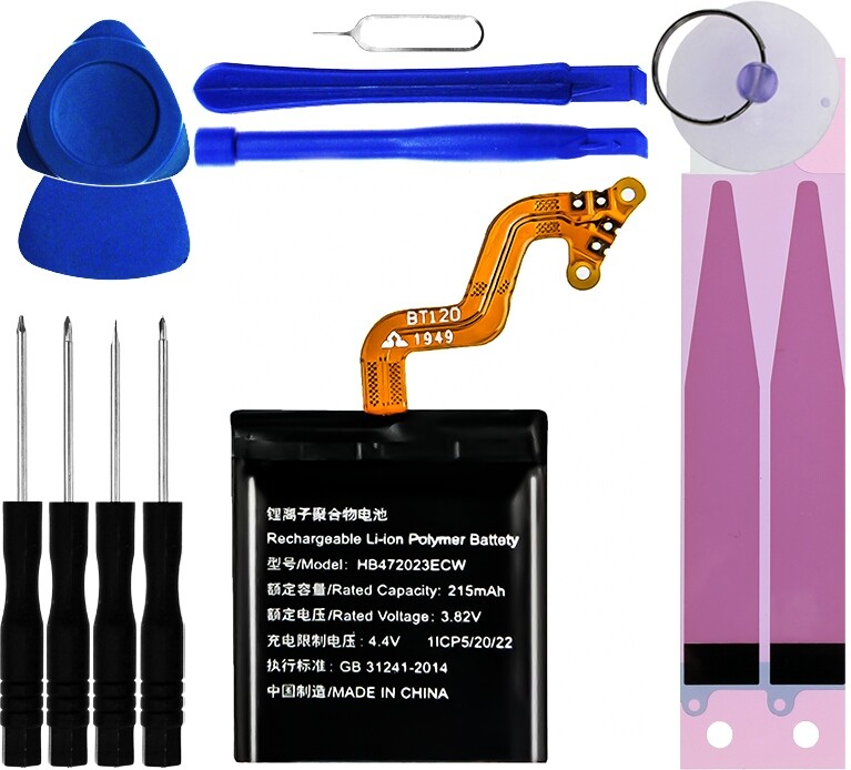 Nová baterie HB472023ECW Akumulátor pro hodinky Huawei Watch GT2 42mm