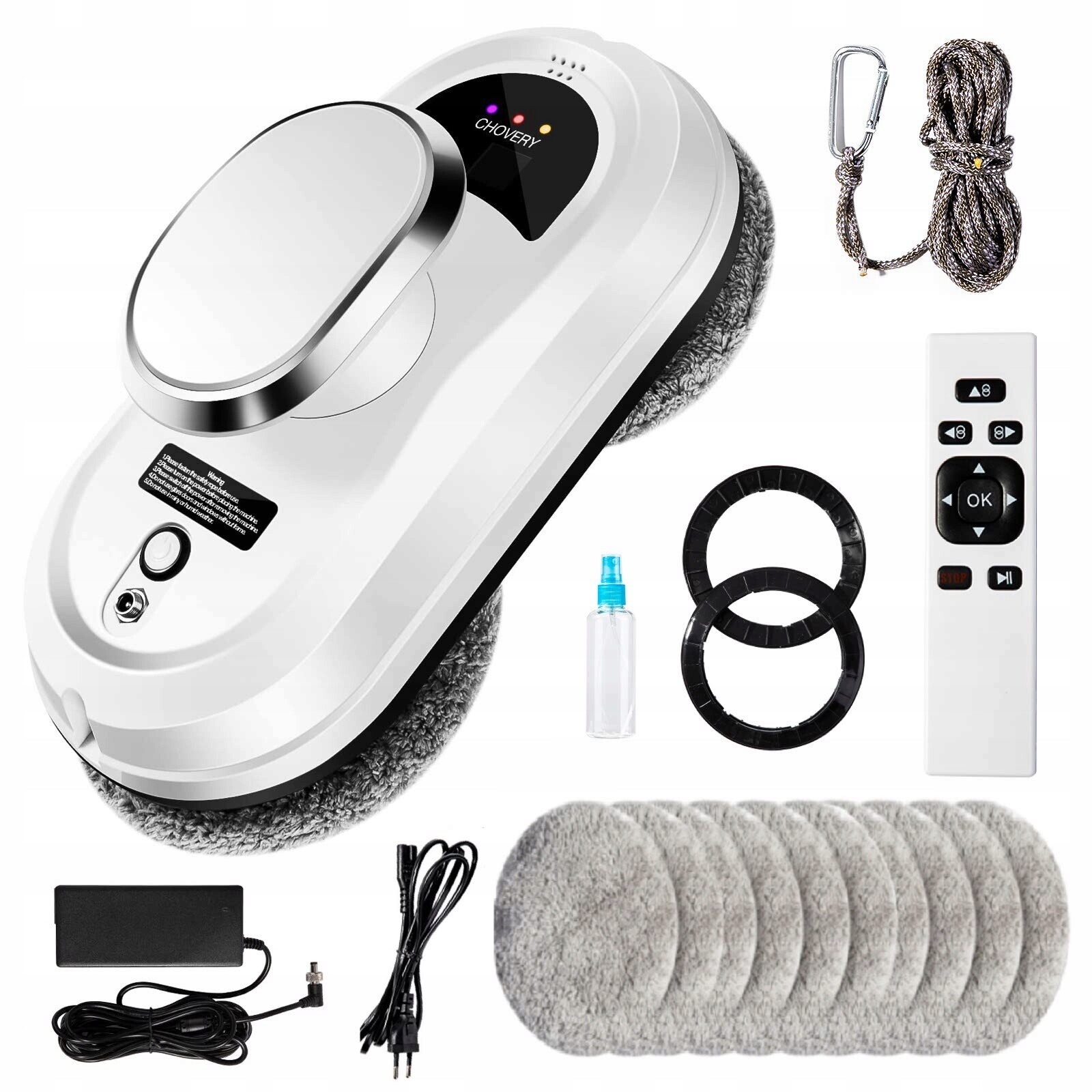 Čistič Oken A Oken Inteligentní Robotický Čistič Chovery CL-1 Příslušenství Sada