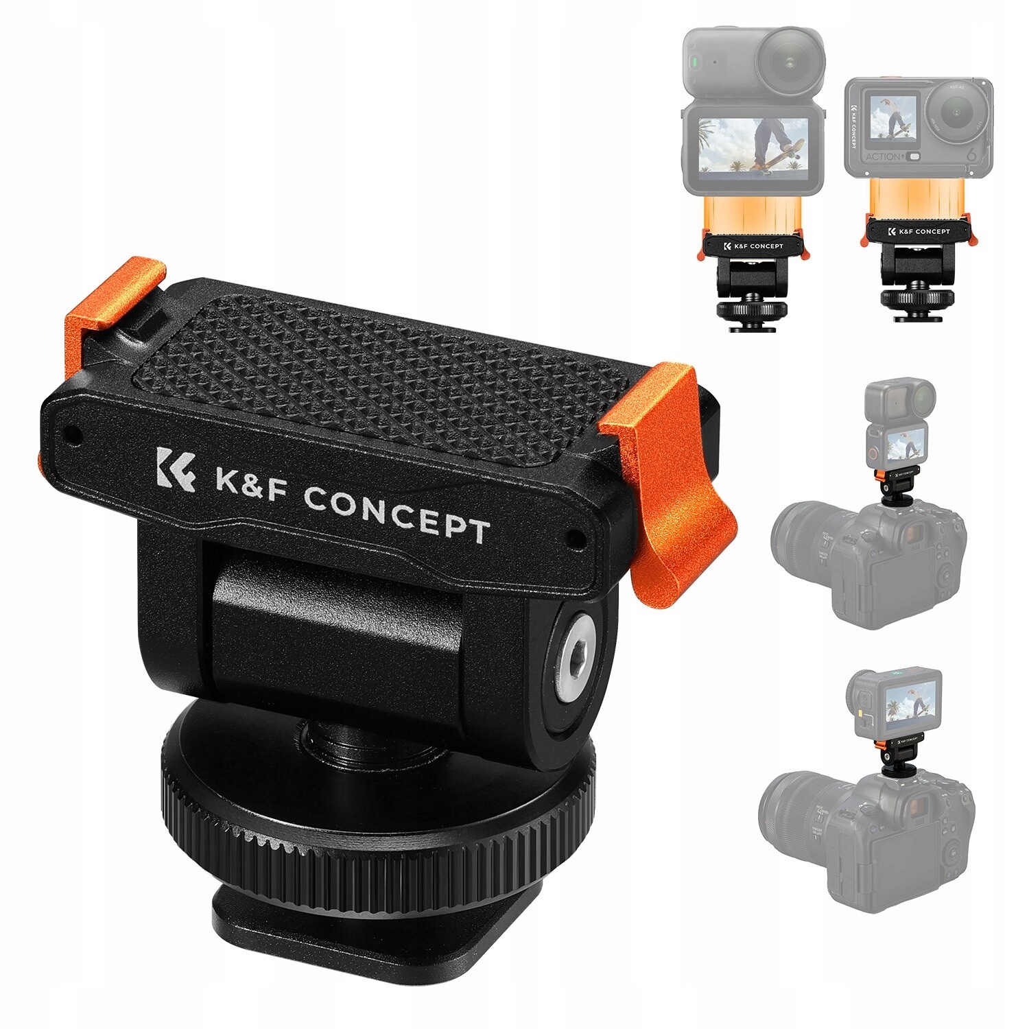 Magnetická rychlospojka Držák pro Dji Osmo Action 6 Nano Závit 1/4