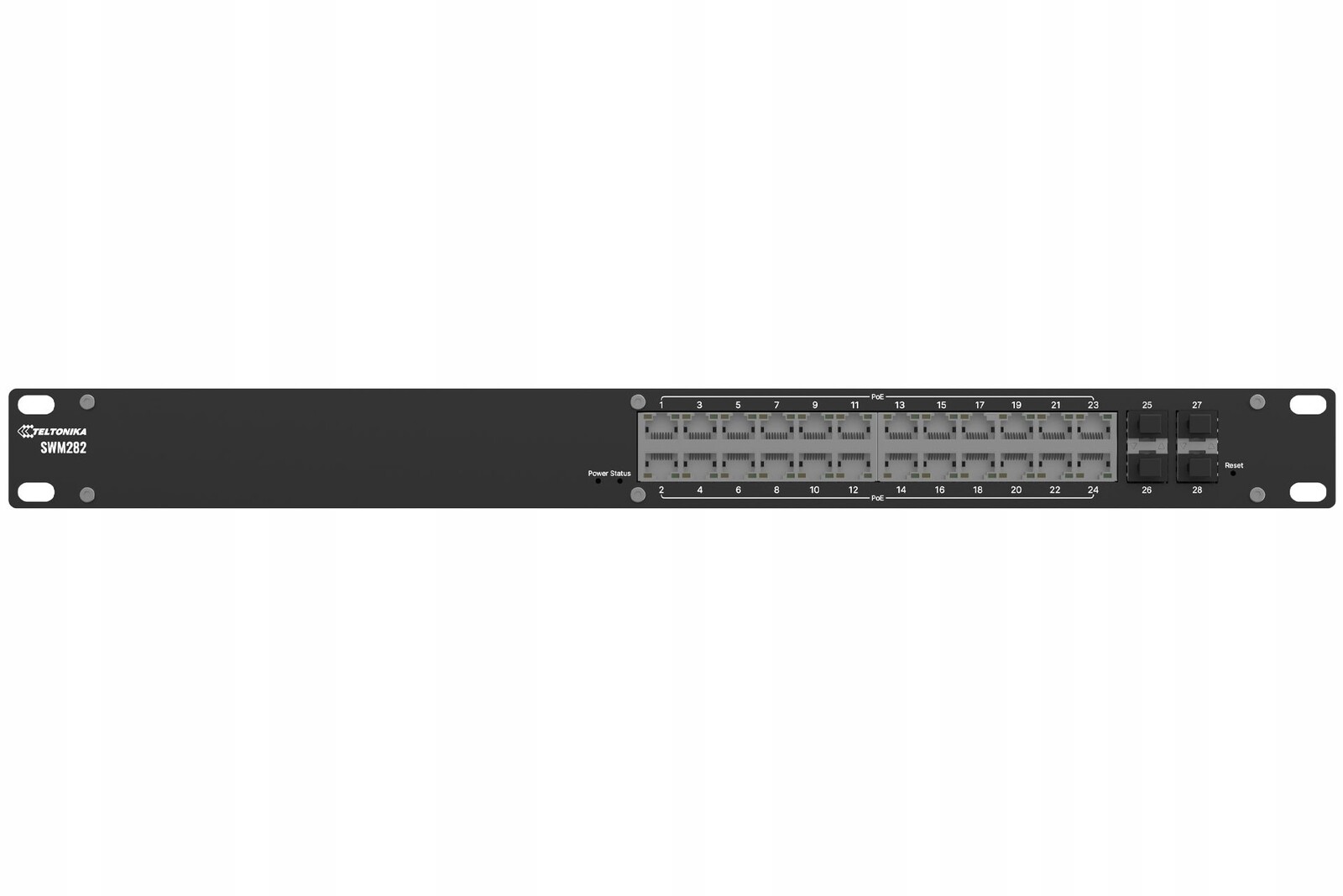 Switch Teltonika SWM282 Managed PoE+ 24× Lan Gigabit Sfp Rms