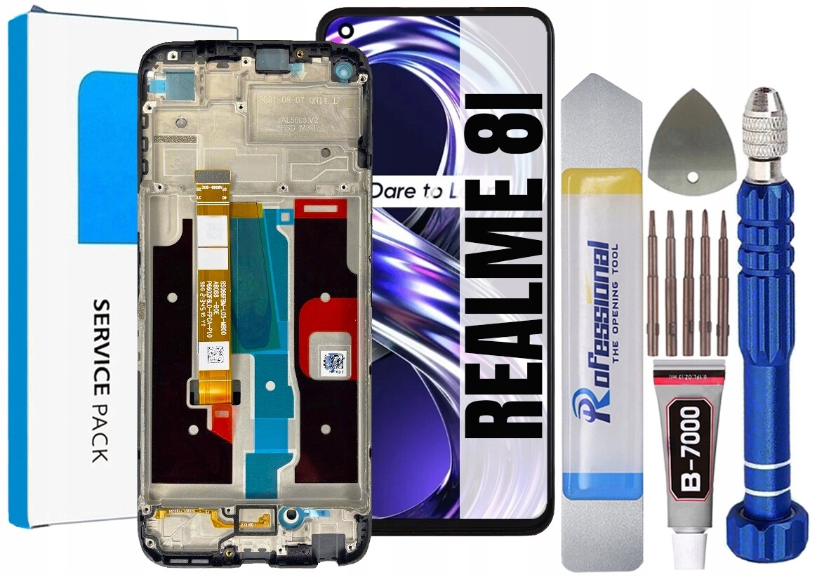 Displej Pro Realme 8I Originální LCD Displej Rámeček