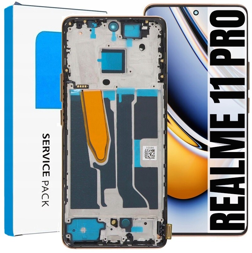 Displej Pro Realme 11 Pro Lte 5G Originál Obrazovka Rámeček Beige