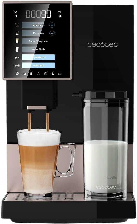 Tlakový a překapávací kávovar Cecotec Cremmaet Compactccino 1350 W černý