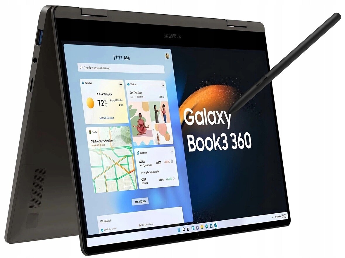 Notebook tablet Samsung Galaxy Book3 360 i7-1360P dotykový 16GB Ram pero