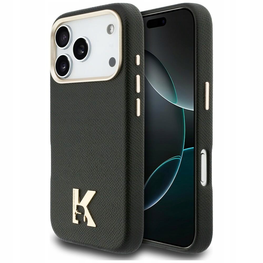 Pouzdro Karl Lagerfeld Karl Head Logo MagSafe pro iPhone 17 Pro, černé