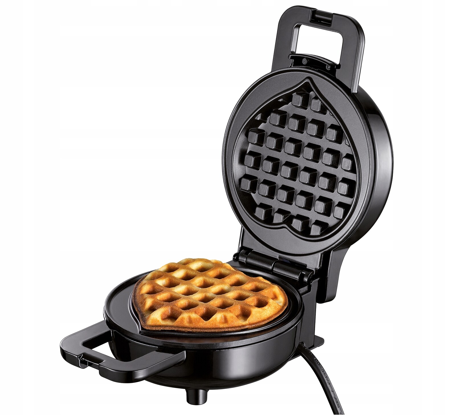 Vaflovač Cilio Mini na 1 vafli 12,5 cm ve tvaru srdce 550 W