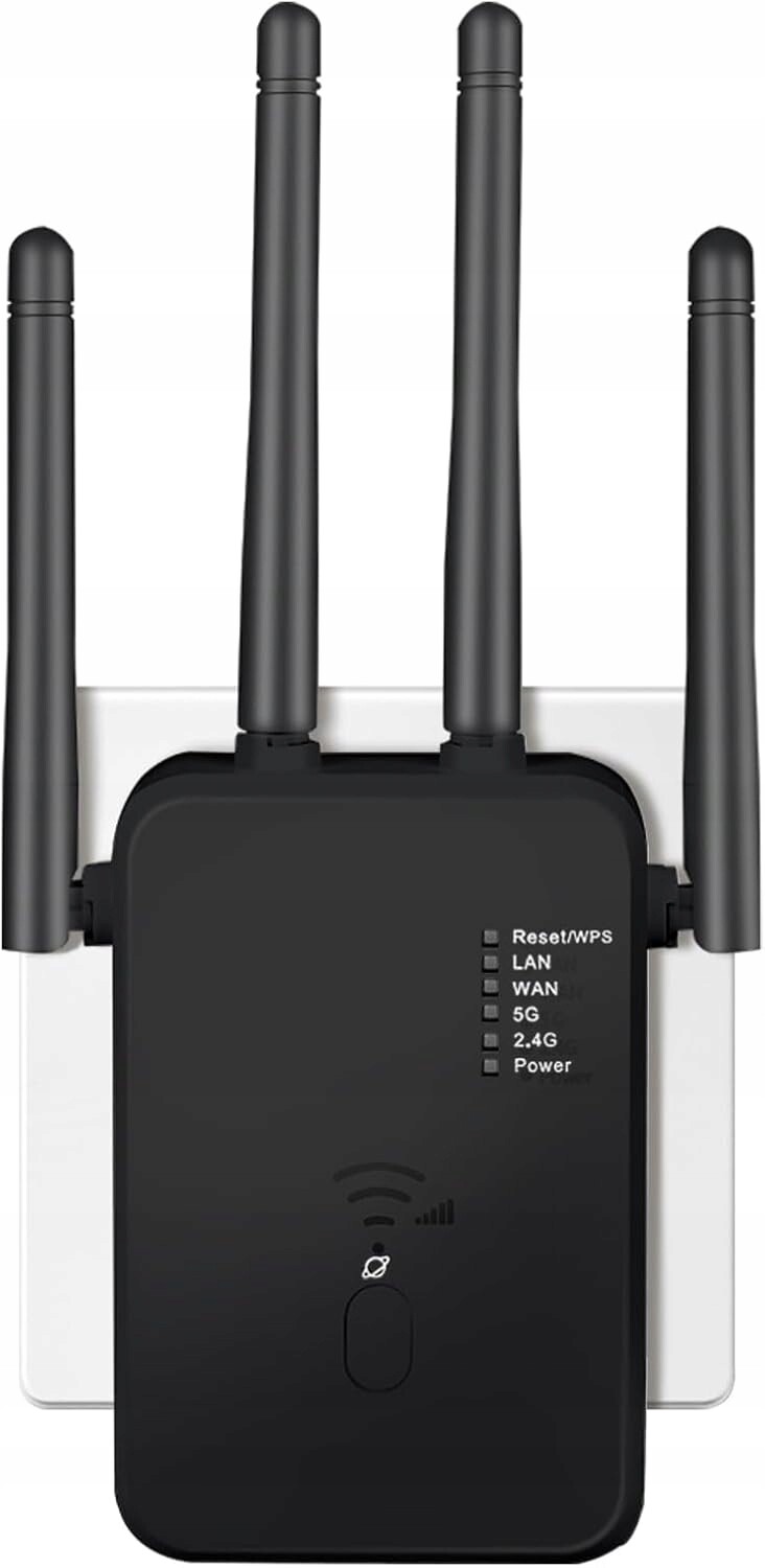 WiFi zesilovač 1200 Mb/s Dualband se 4 externími anténami Lan/wan port