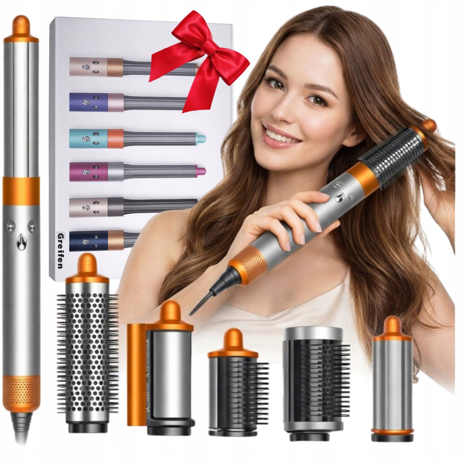 Kulmofén Airwrap Coanda 7v1 pro úpravu vlasů