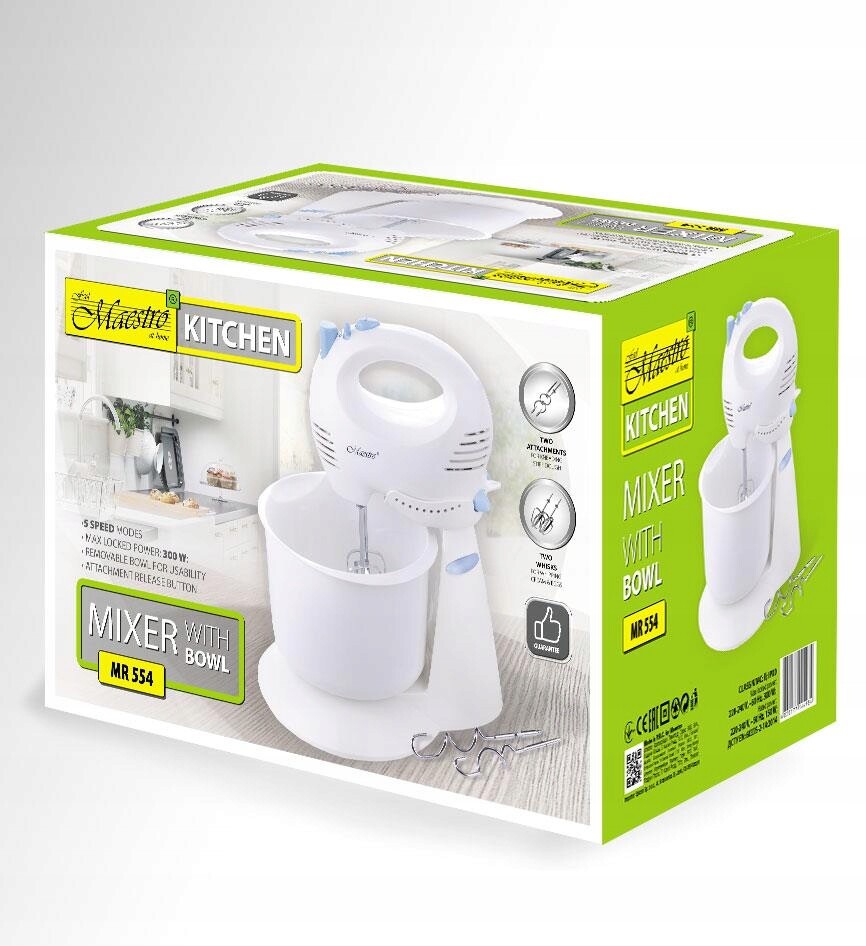 Ruční mixér Feel Maestro MR554 300 W bílý