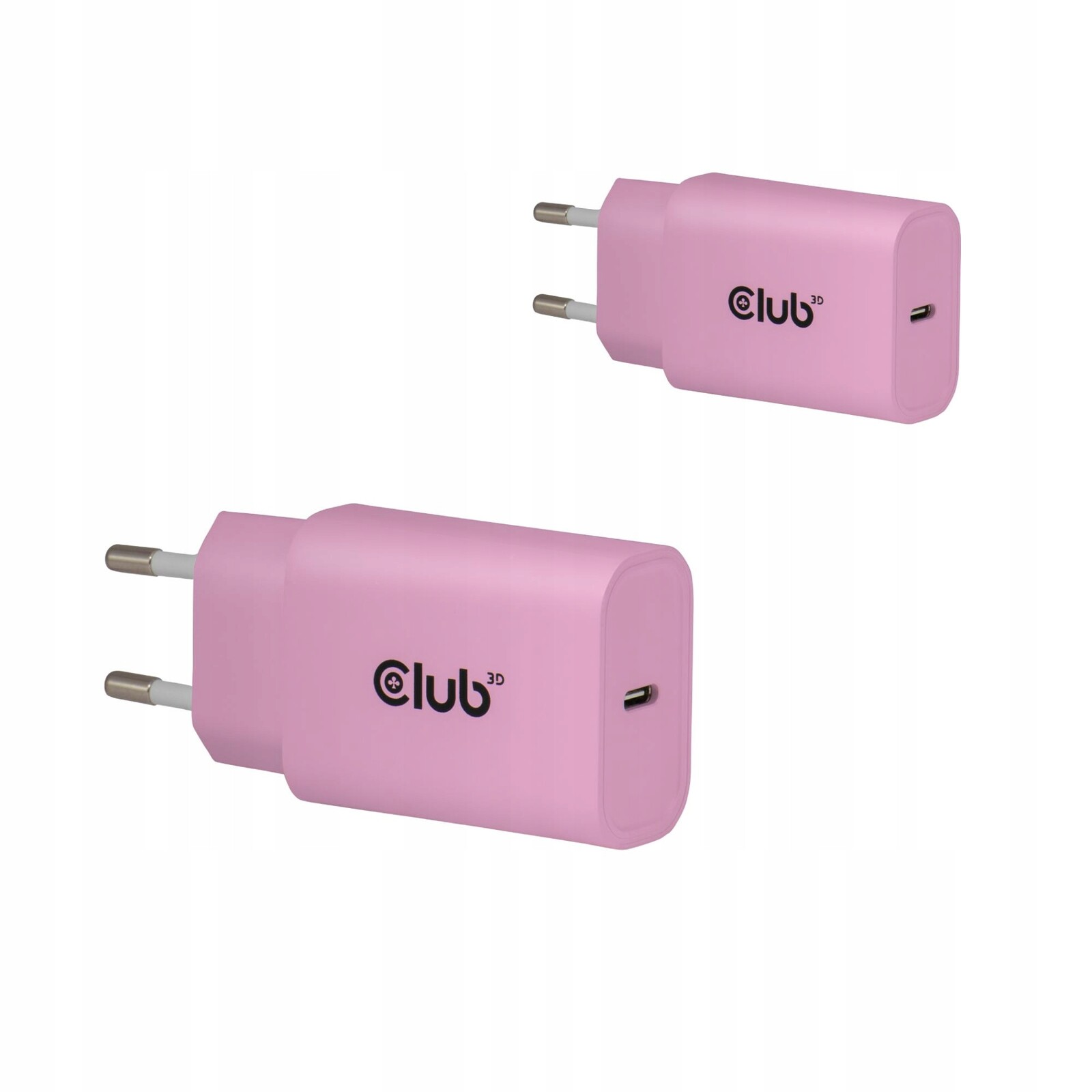 Síťová Nabíječka Usb-c 2 Kusy 30W Pink CAC-3021 CLUB3D