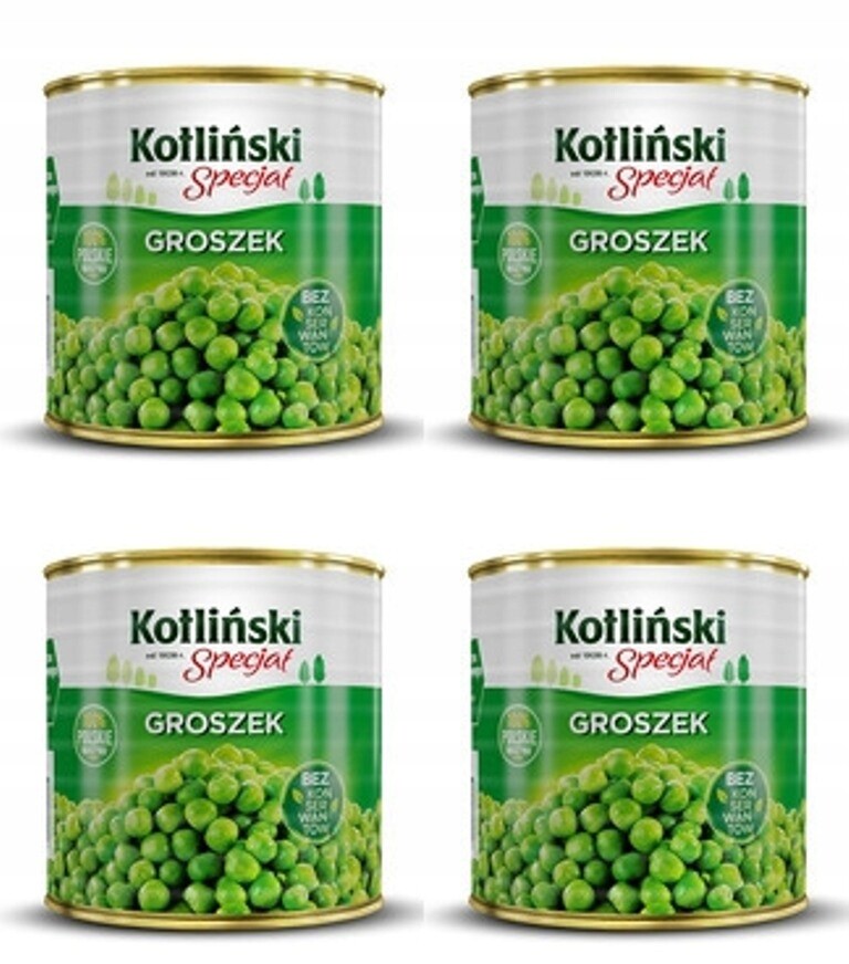 4x 2500g Kotlinský Gastro Groszek
