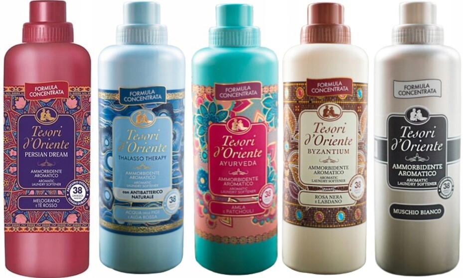 Tesori d'Oriente Sada 5x italských tekutá aviváž 760 ml Ptabm