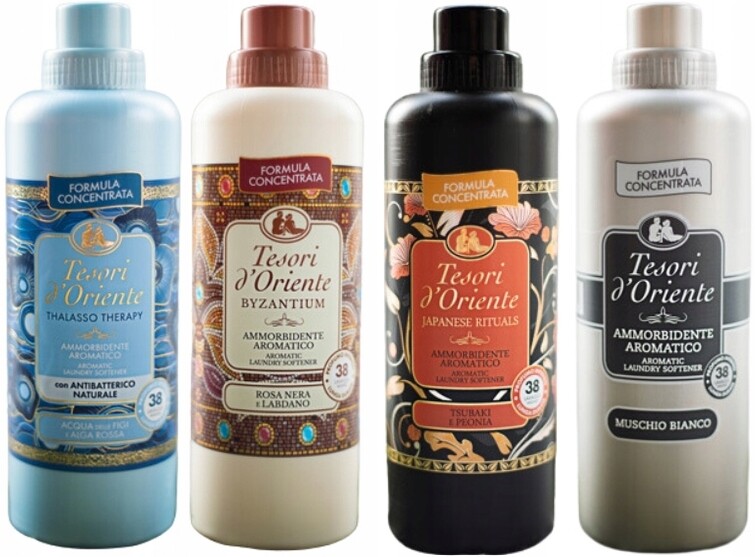 Tesori d'Oriente Sada 4 krásných aviváží 760 ml Tbjm