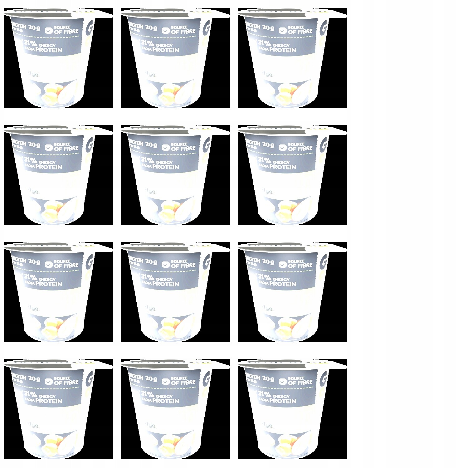 12 x 65 g Sante Go On proteinová ovesná kaše ořechová Karton