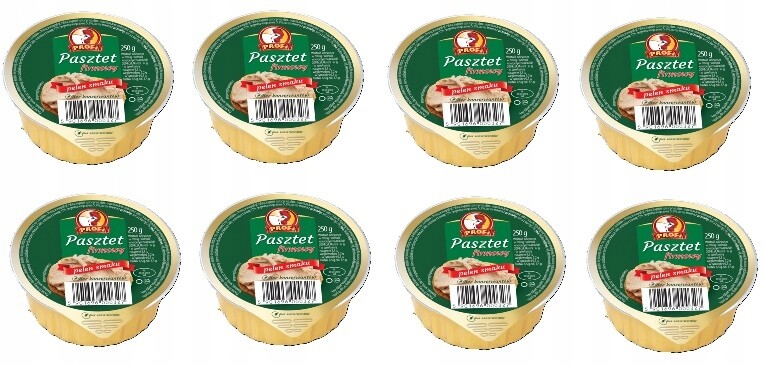 8 x 250 g Profi Firemní paštika Karton