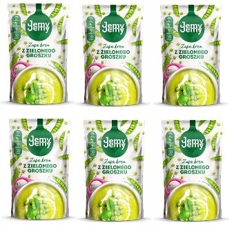 6 x 375 g Profi JemyJemy Polévka s krémem z hrášku Karton