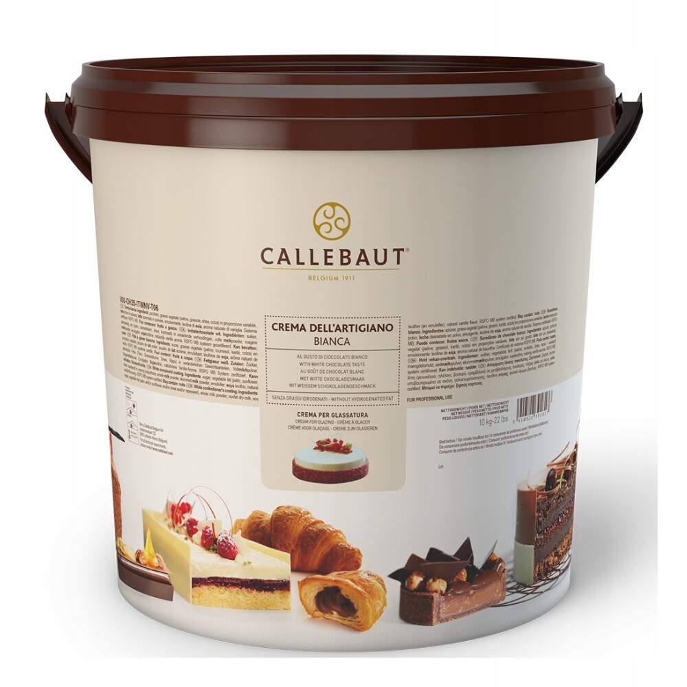Callebaut bílá poleva dell'Artigiano Bianco 10 kg