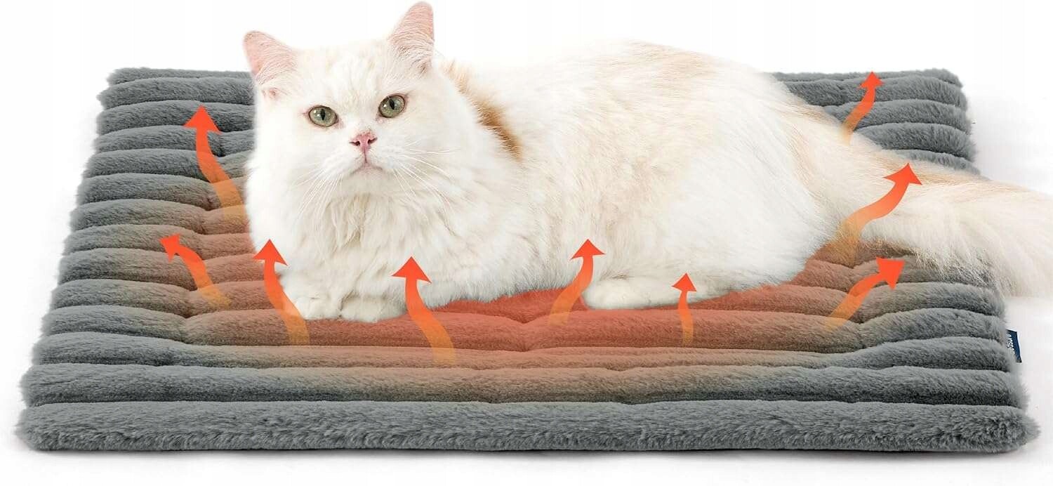 Pelíšek samoohřevná podložka 61 cm x 46 cm, protiskluzová pro malého psa, kočka