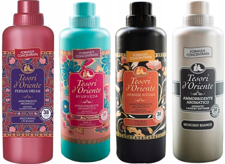 Tesori d'Oriente Sada 4 krásných aviváží 760 ml Pajm