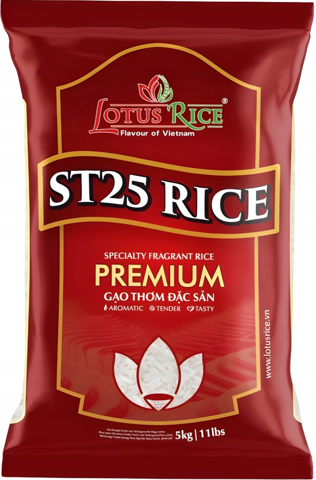 Lotus Rice ST25 Premium Specialty Fragrant 5kg