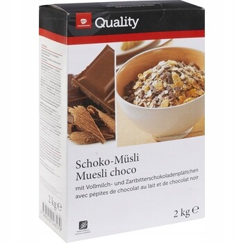 1 x 2 kg Tgq müsli s čokoládou