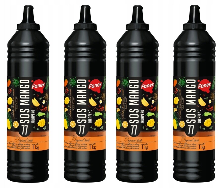4x 1 kg Fanex Omáčka Mango Jalapeno Karton