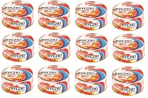 12 x 300 g Graal Býci v rajčatové omáčce Karton