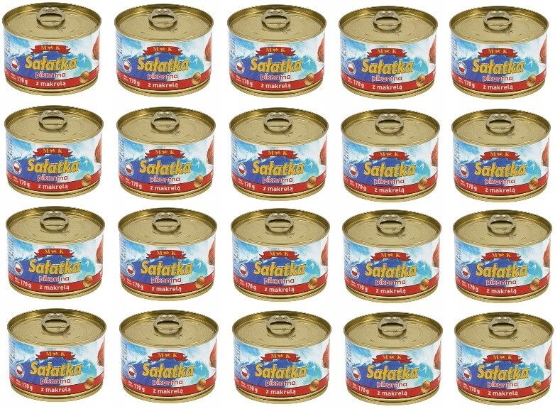 20 x 170 g Mk Salát s makrelou pikantní Karton