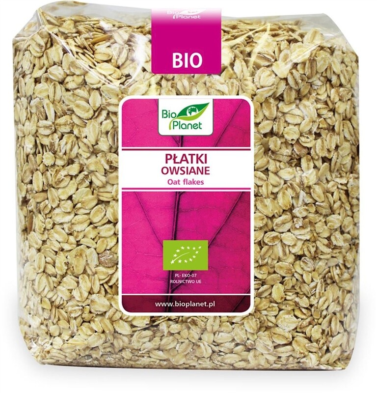 4X Bio Planet Ovesné vločky Bio 1 kg