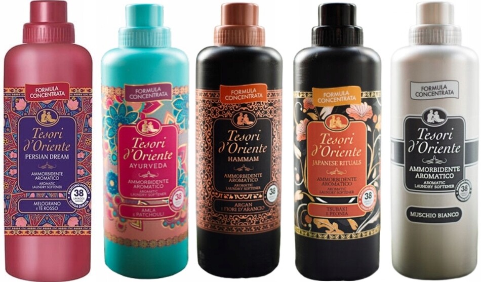 Tesori d'Oriente Sada 5 italských tekutá aviváž 760 ml Pahjm