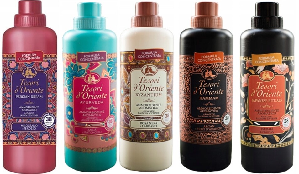 Tesori d'Oriente Sada 5 italských tekutá aviváž 760 ml Pabhj