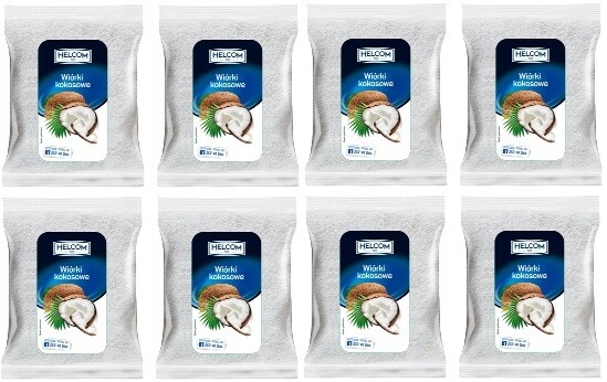 8 x 300 g Helcom Strouhaný kokos Karton