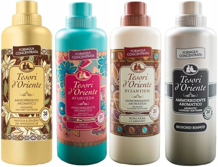 Tesori d'Oriente Sada 4 krásných aviváží 760 ml Vabm