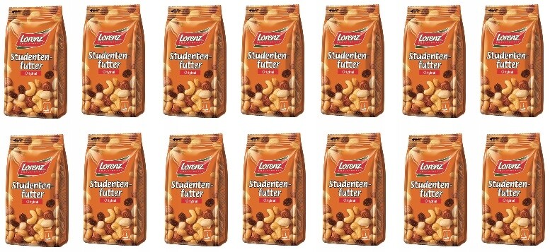 14 x 180 g Lorenz Studentská Směs Original Karton