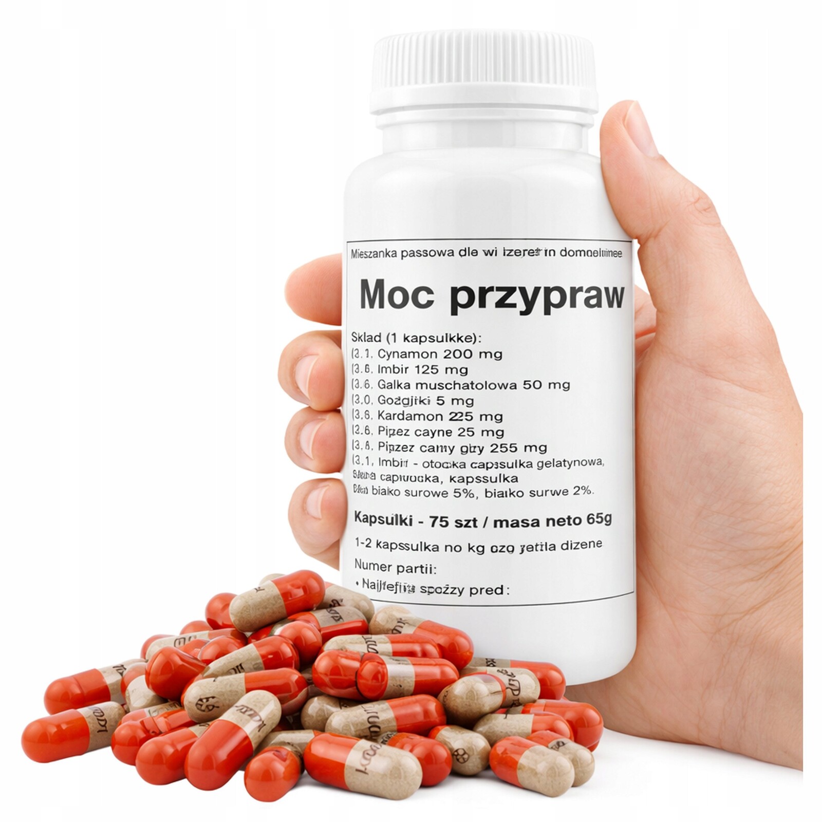 Podkowa Síla Koření Trávení Imunita A Další... Kapsle 75 Kusů