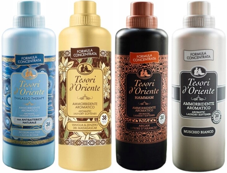 Tesori d'Oriente Sada 4 krásných aviváží 760 ml Tvhm