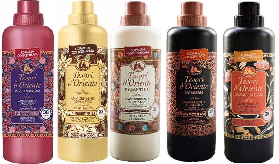 Tesori d'Oriente Sada 5 italských tekutá aviváž 760 ml Pvbhj