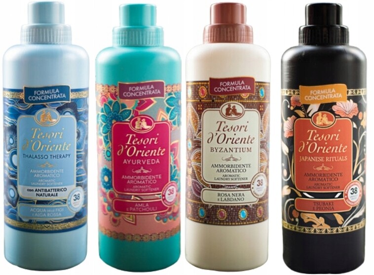 Tesori d'Oriente Sada 4 krásných aviváží 760 ml Tabj