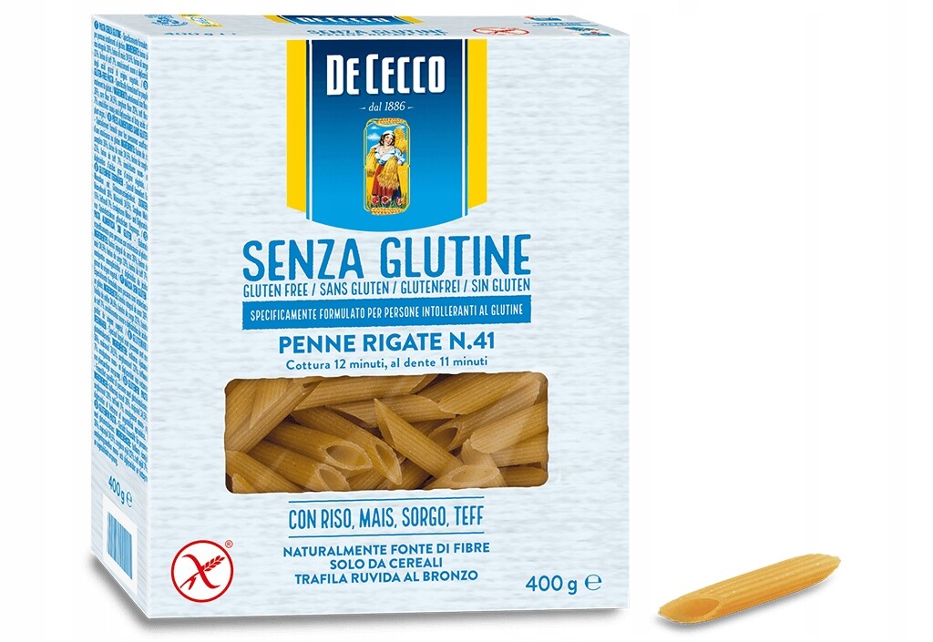 4X Penne Rigate Senza Glutine 400gr opk De Decco