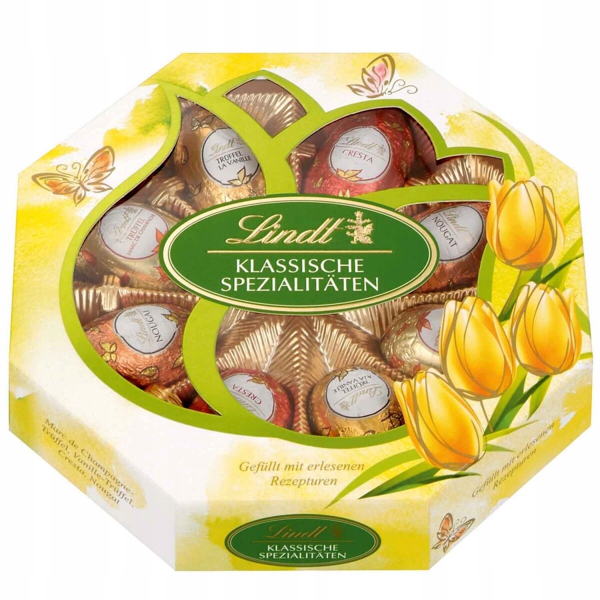 Lindt Čokoládová vajíčka Mix 4 příchutí 144 g