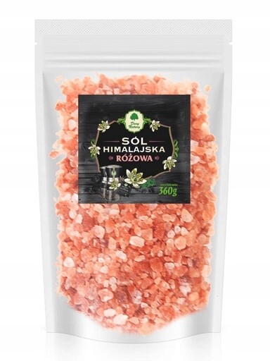 6 x Dary Natury Himalájská sůl růžová hrubozrnná 360 g Dary Natury