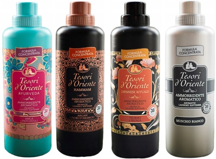 Tesori d'Oriente Sada 4 krásných aviváží 760 ml Ahjm