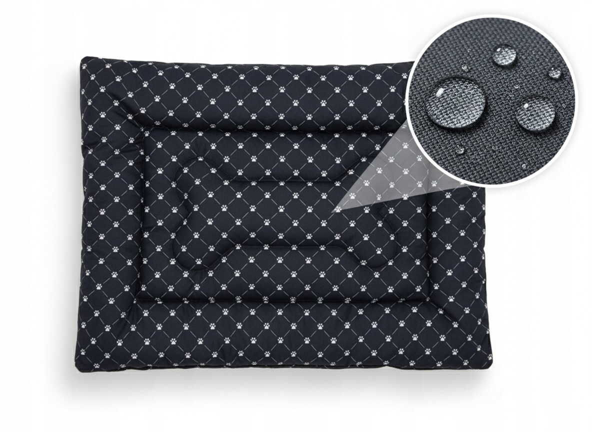 Měkké voděodolné pelíšek pro psa podložka 130x90 potah polštář