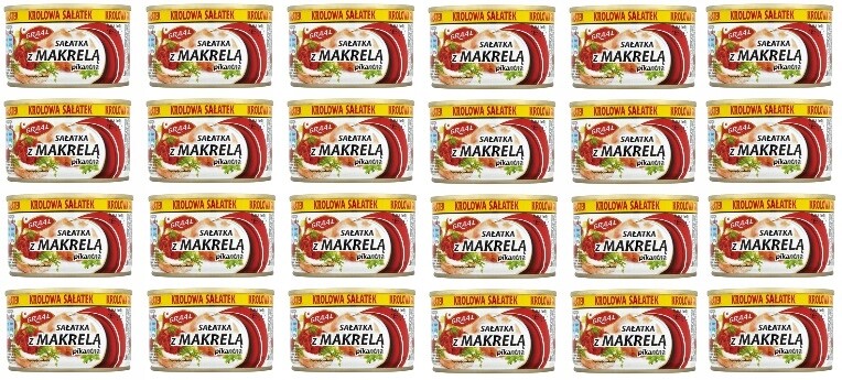 24 x 165 g Graal pikantní salát s makrelou Karton