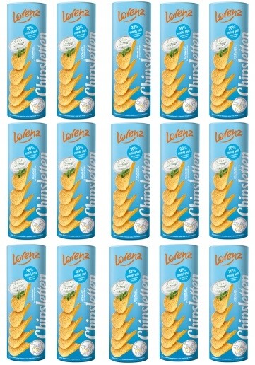15 x 100 g Lorenz Chipsletten Fromage Karton