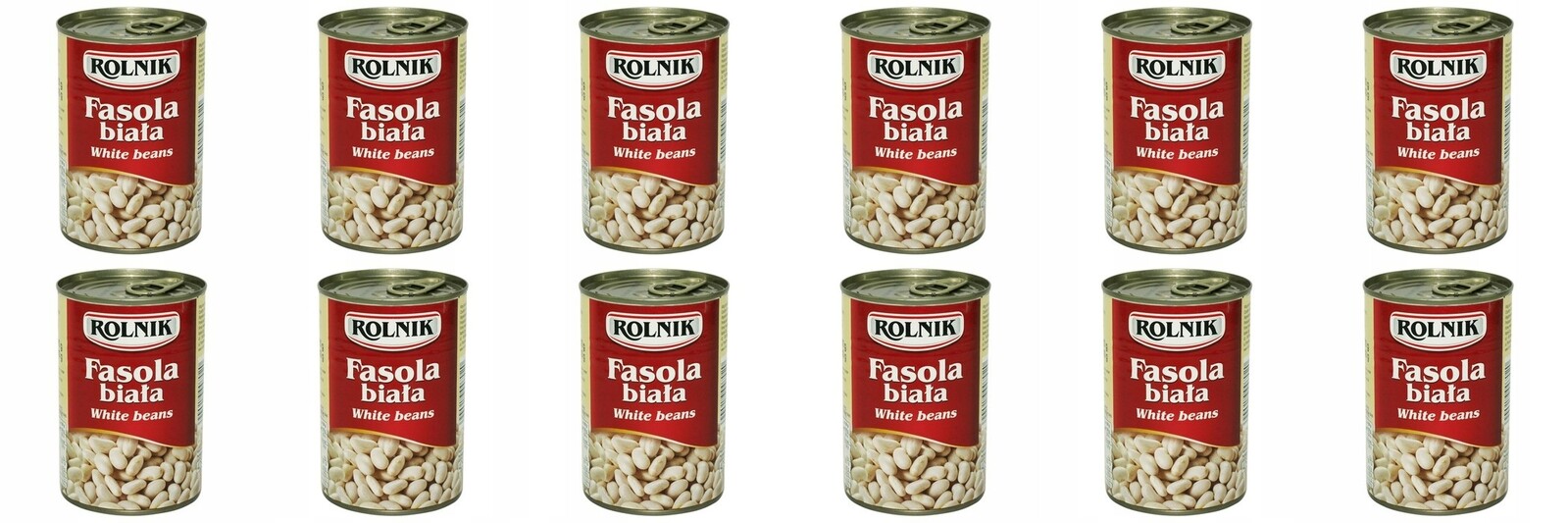 12 x 400 g Rolnik Fazole bílá Svářečka